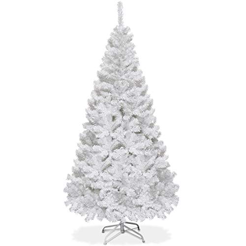 COSTWAY 180cm Künstlicher Weihnachtsbaum, Tannenbaum mit Metallständer, Christbaum PVC...