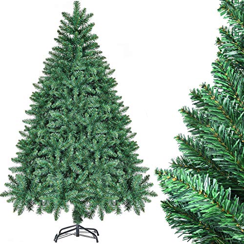 CHORTAU Weihnachtsbaum Künstlich 180cm, 800Tips Weihnachtsbaum 6ft, PVC-Material,...