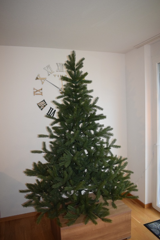 naturgetreuer künstlicher Weihnachtsbaum Alnwick Nordmanntanne